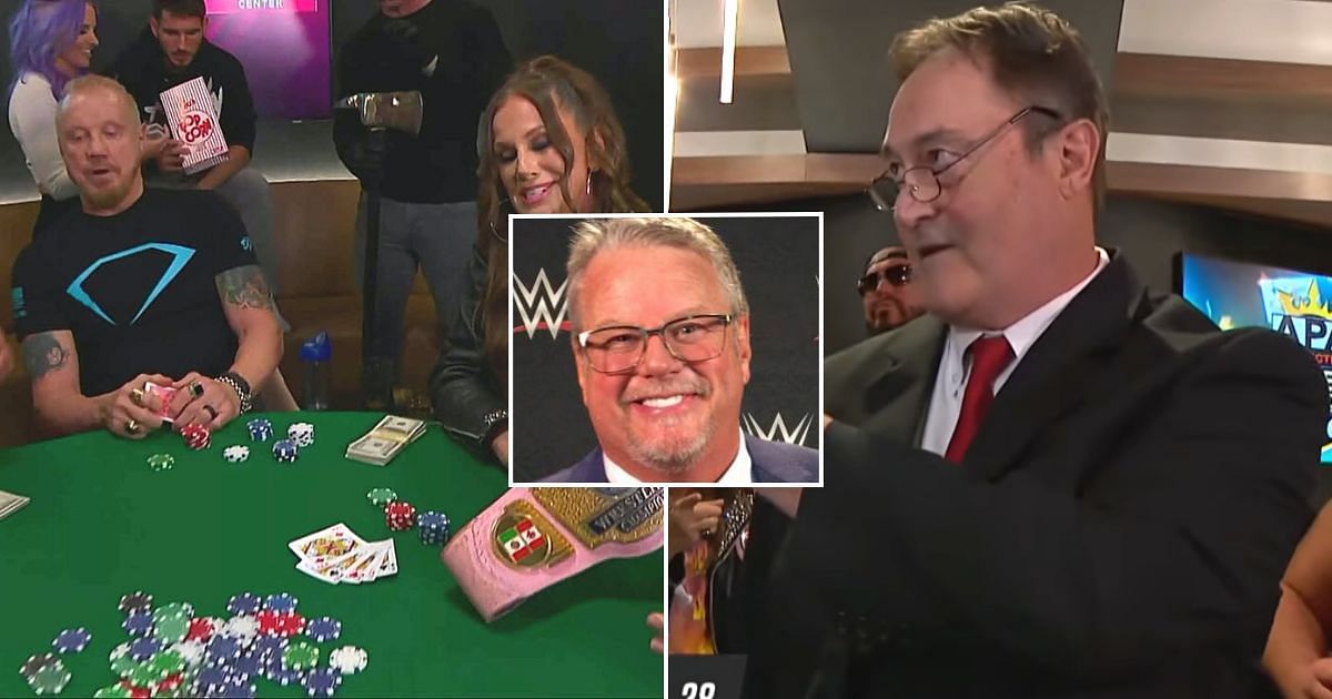 Diamond Dallas Page, Alundra Blayze, and IRS appeared during the poker angle on RAW.