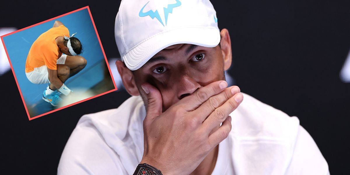 Rafael Nadal crashed out in the second round at the Australian Open.