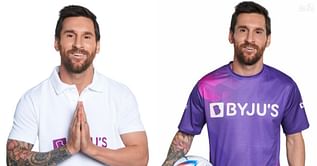 "Power to change the world" - Lionel Messi does a Namaste and says 'children are our future' in latest Instagram post for BYJU's