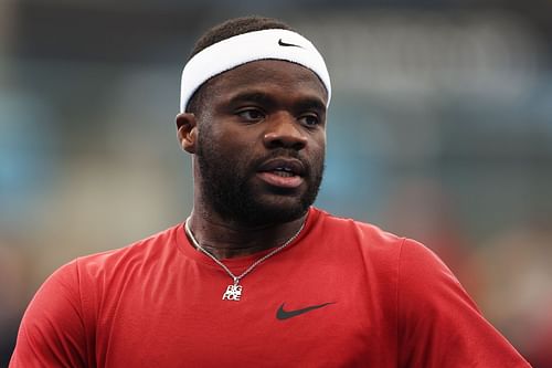 Frances Tiafoe's match at the Paris Masters was also interuppted due to a ball exploding.