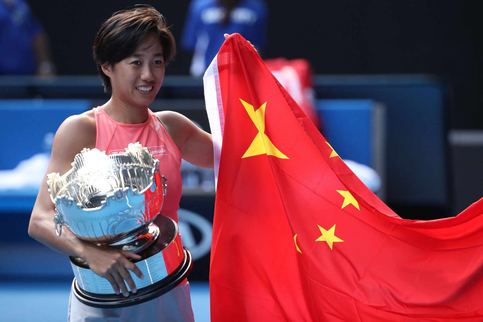 Shuai Zhang won women&#039;s doubles titles at 2019 Australian Open and 2021 US Open with Samantha Stosur