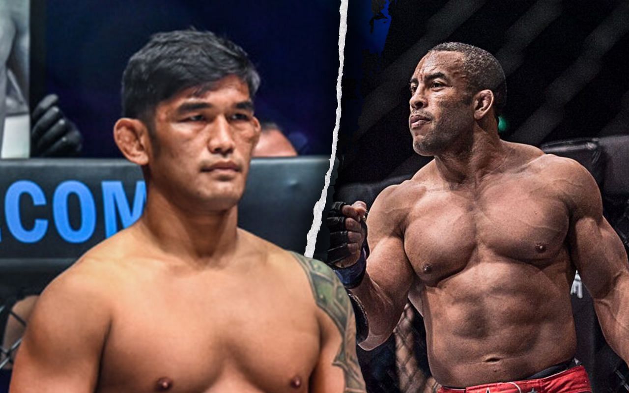 [Photo Credit: ONE Championship] Aung La N Sang, Gilberto Galvao