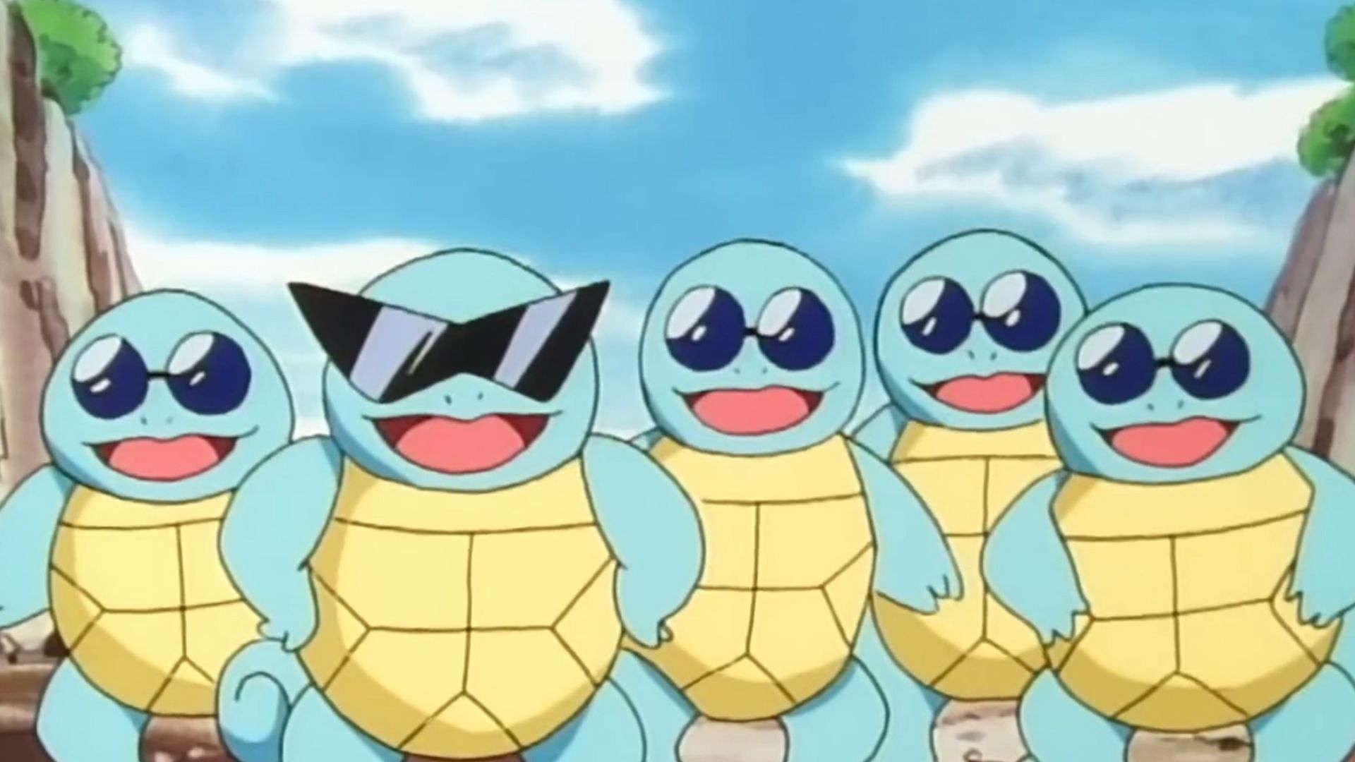 Squirtle Gang, as seen in the anime (Image via The Pokemon Company)