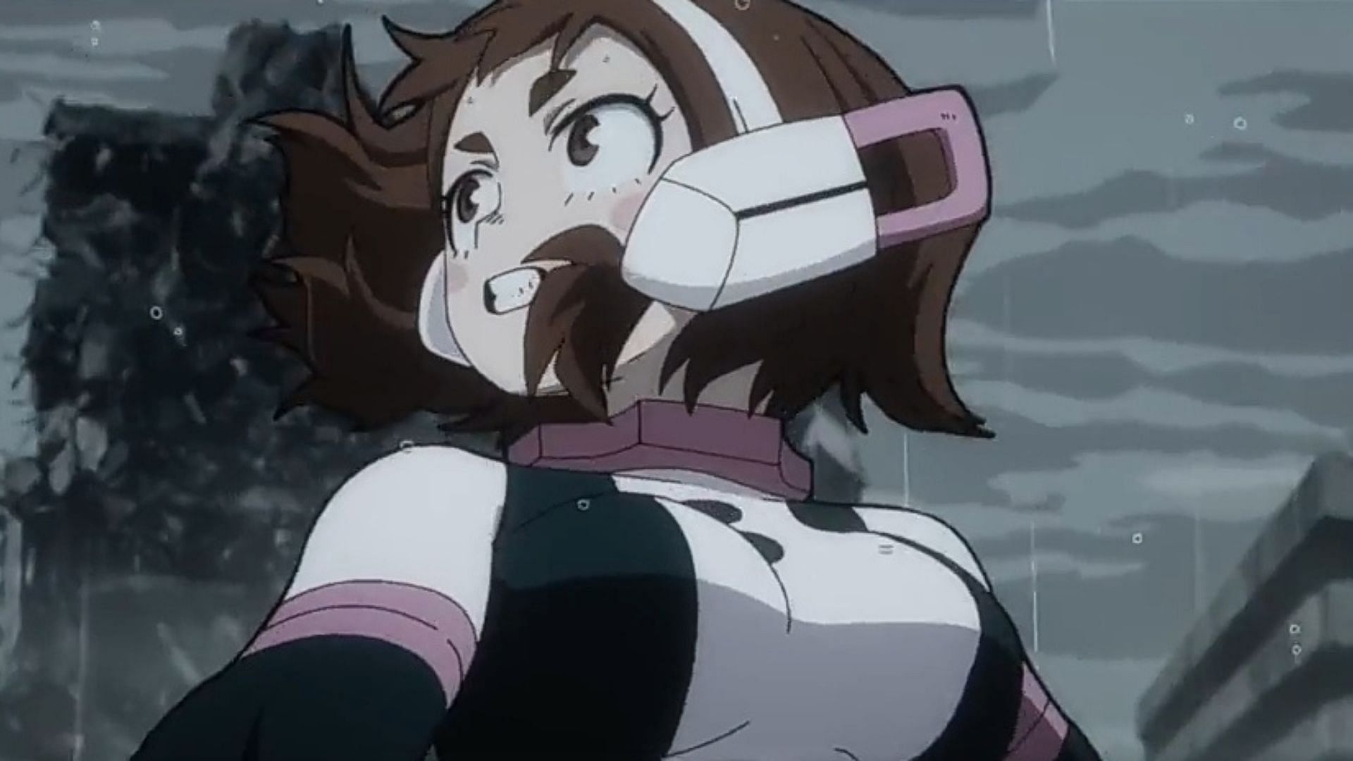 Ochako as seen in the anime (Image via Studio Bones)