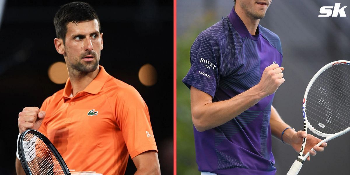 Novak Djokovic will face Daniil Medvedev in the semifinals of the Adelaide International 1