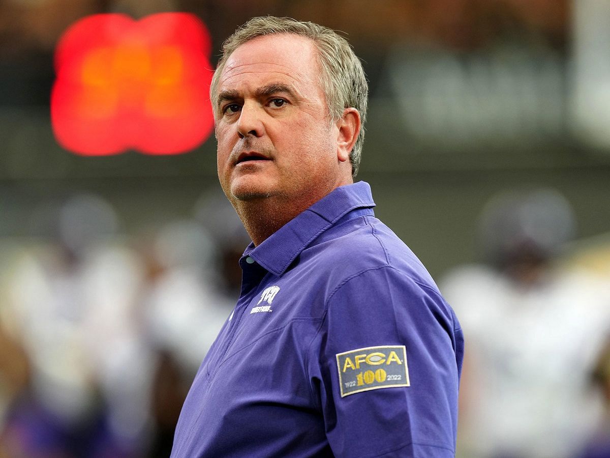 TCU Horned Frogs HC Sonny Dykes