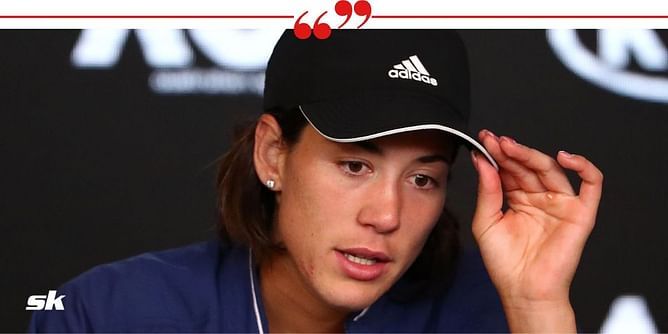 "I will value lower category tournaments more, it's time to be humble" - Garbine Muguruza after Australian Open exit