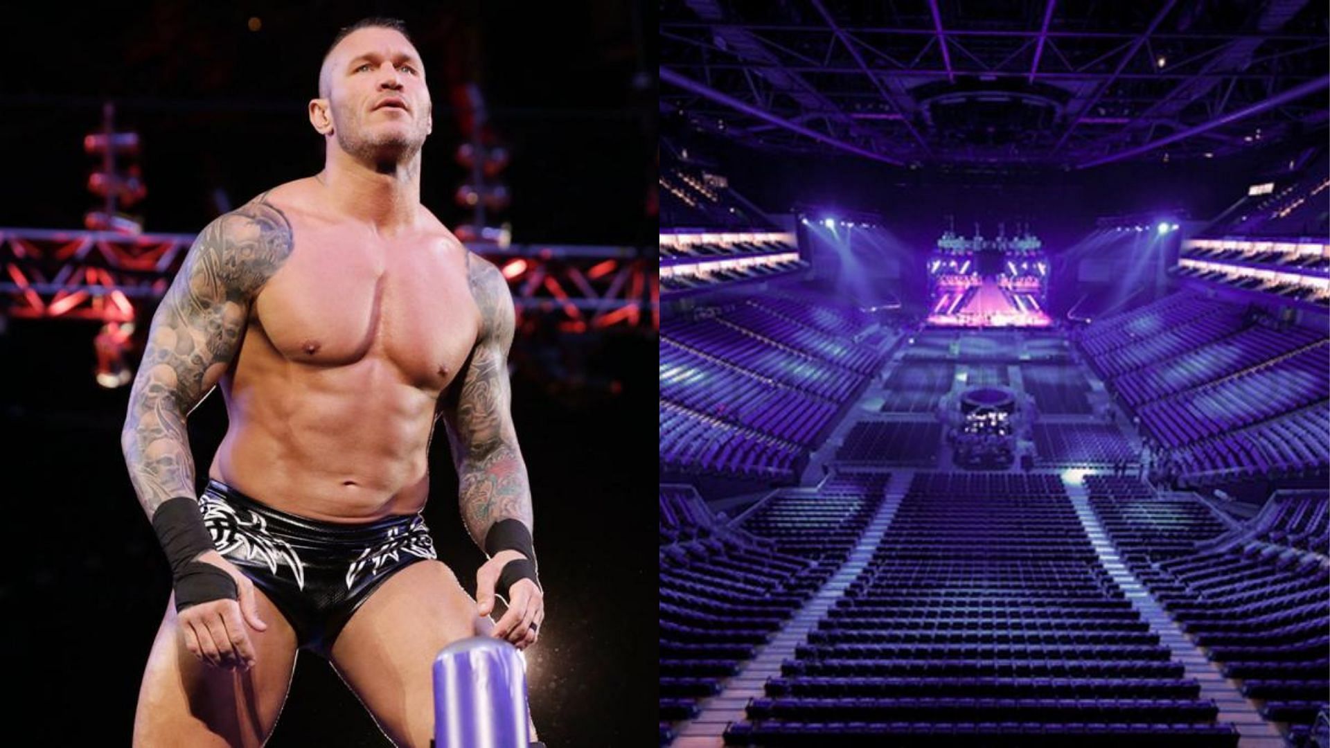 WWE fans at the 02 arena witnessed some thrilling action