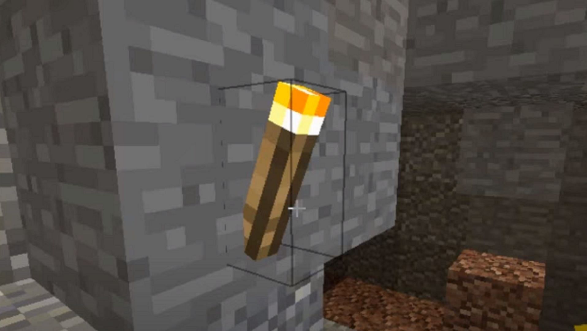 Light sources like torches are crucial for Minecraft cave exploration (Image via Mojang)