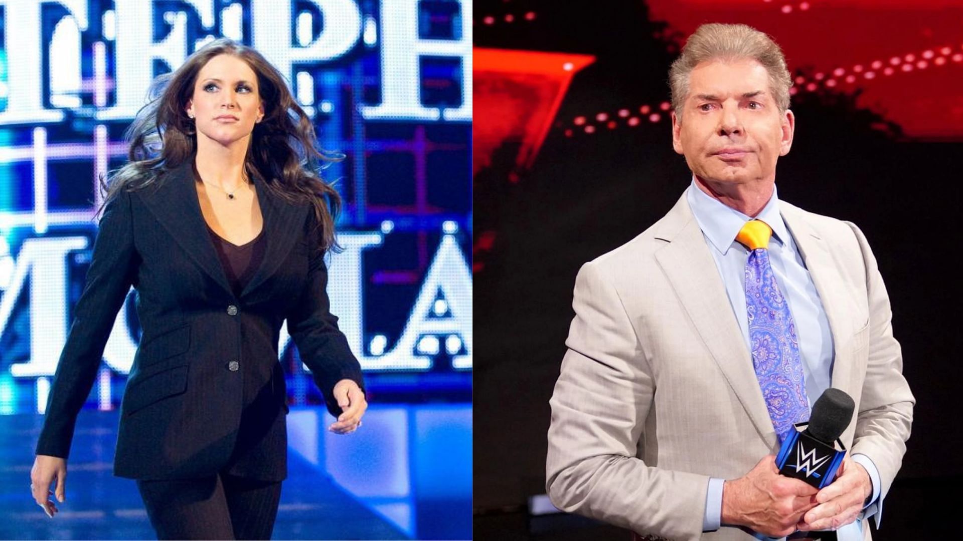 Co-CEO of WWE Stephanie McMahon &amp; Vince McMahon