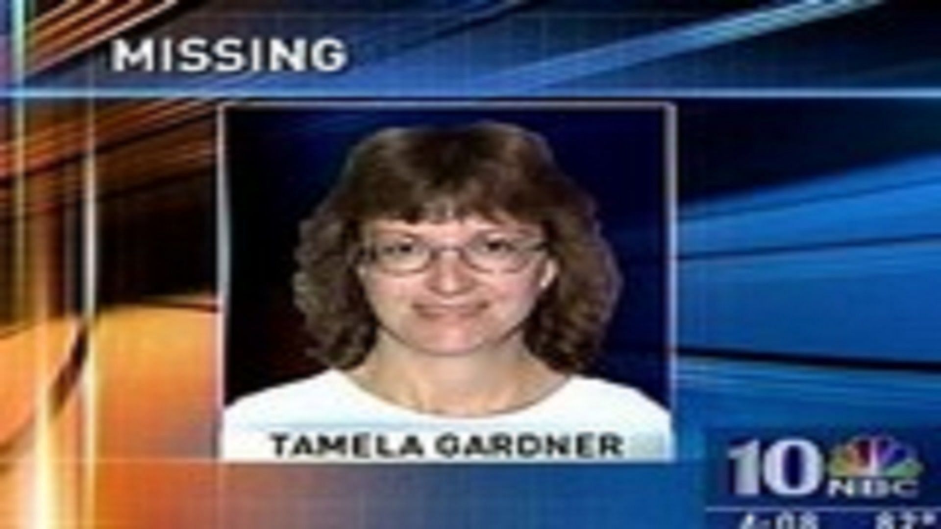 A screenshot of Tammy Gardener&#039;s picture shown on NBC (Image via Scared Monkeys)