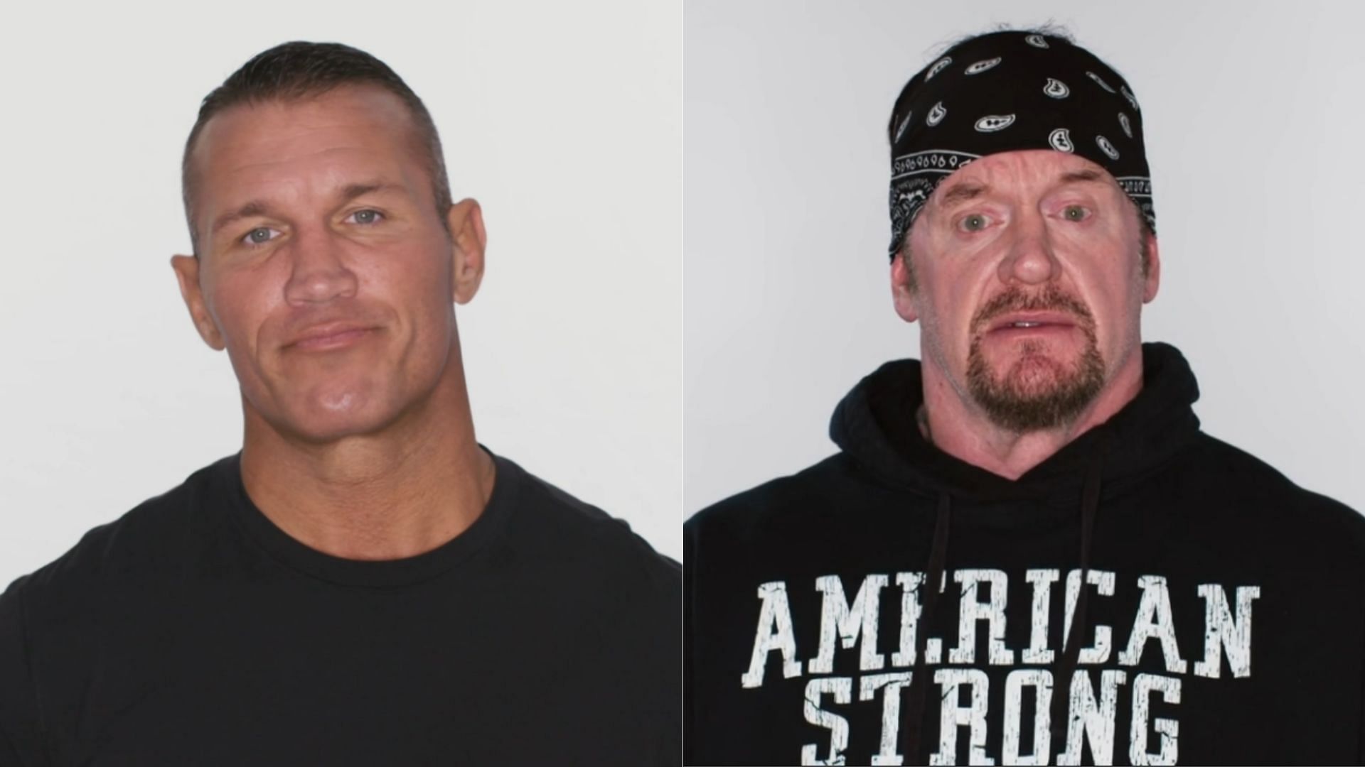 Randy Orton (left); The Undertaker (right)