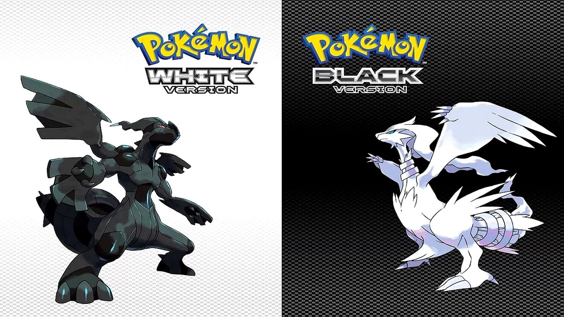 Official artwork for Pokemon Black and White (Image via The Pokemon Company)