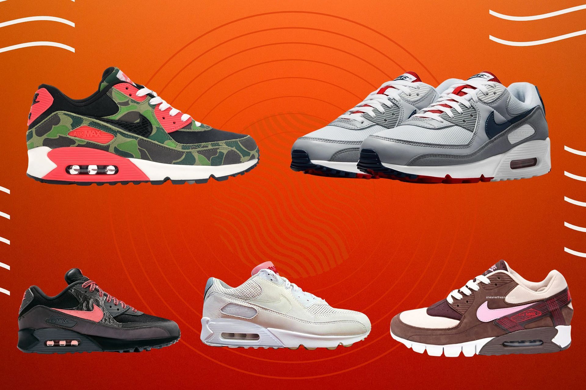 Top 10 NikeID Air Max 90 Designs  Sneakers fashion, Nike shoes