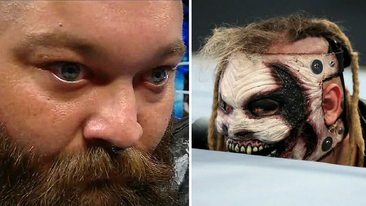 Bray Wyatt (left); The Fiend (right)