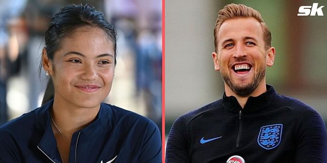 Emma Raducanu relives "really cool" experience of being mentored by Harry Kane, calls English striker a "great role model"