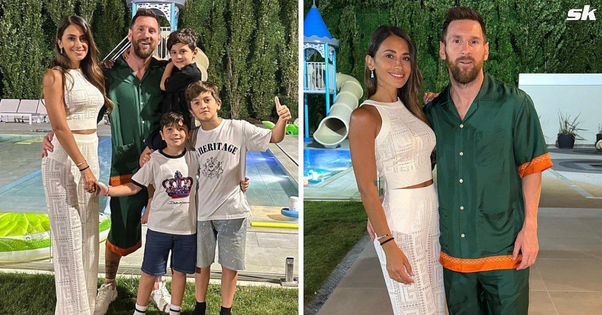 Lionel Messi and Antonella Roccuzzo welcome new year in style; pictures ...
