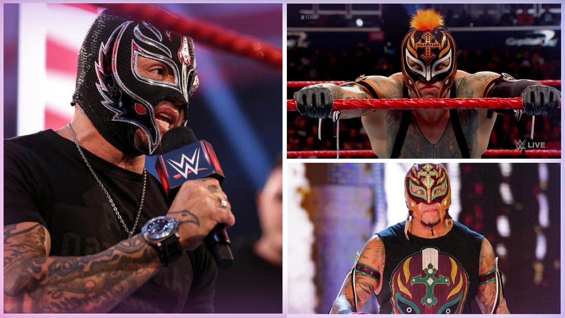 Rey Mysterio is a former WWE Champion.