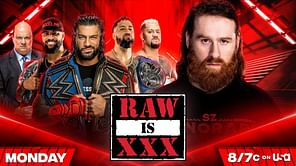 WWE confirms tribal court segment for tomorrow's Raw XXX