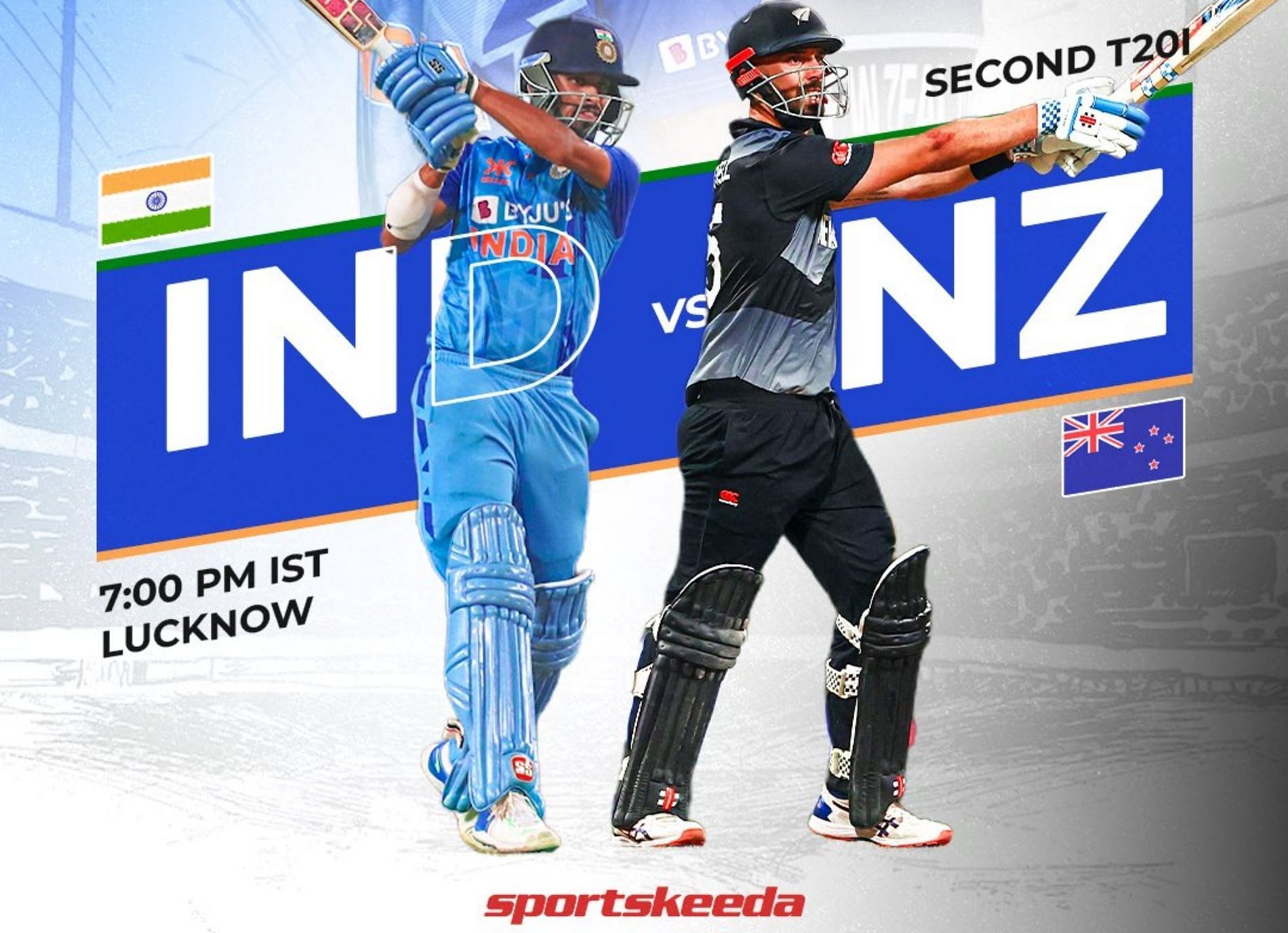 India vs New Zealand 2nd T20I, Lucknow