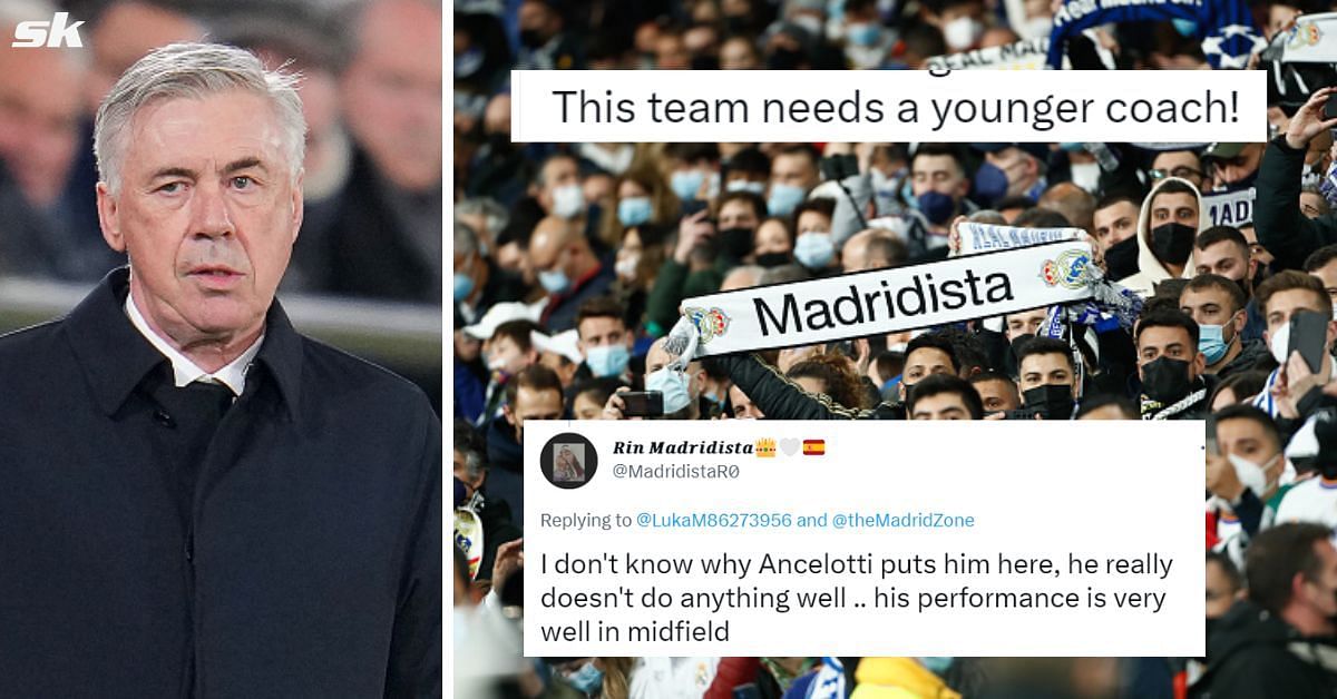 "Need a younger coach" - Real Madrid fans turn on Carlo Ancelotti as he announces strange starting XI for Atletico Madrid clash