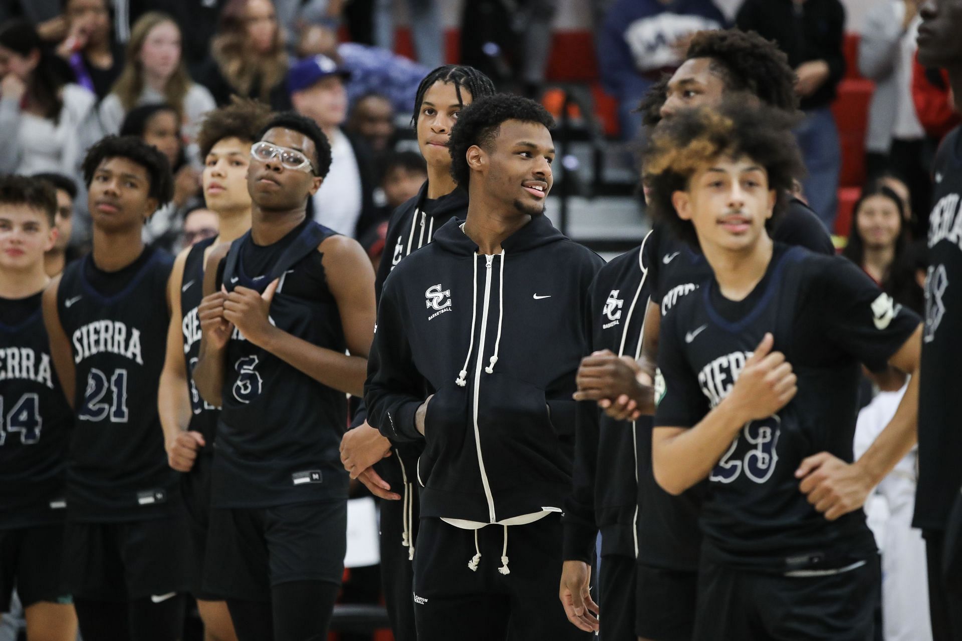 Bronny James led his team to the third spot in the tournament (Image via Getty Images)