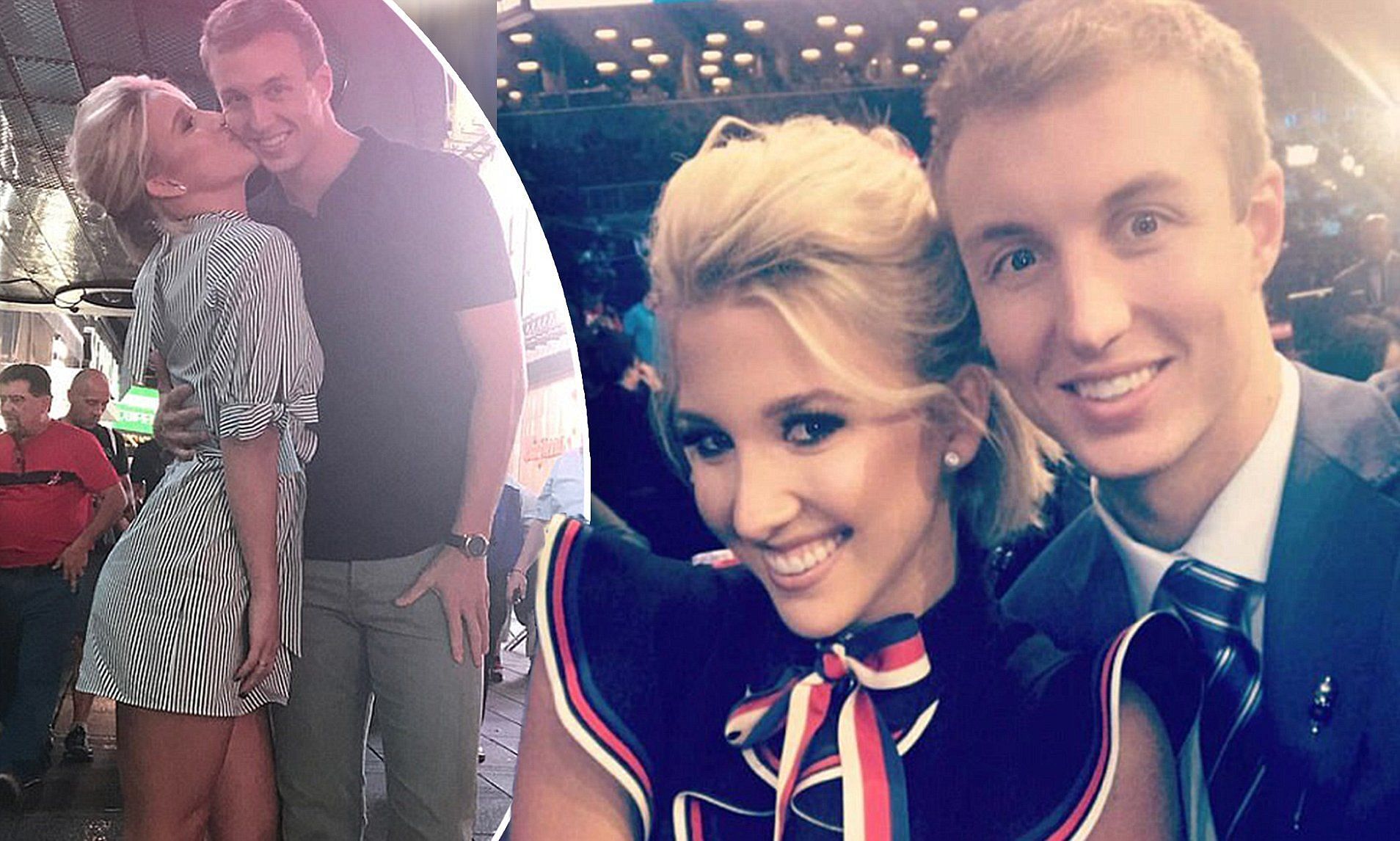 Luke Kennard and Savannah Chrisley had a very public breakup in 2017. [photo: Daily Mail]