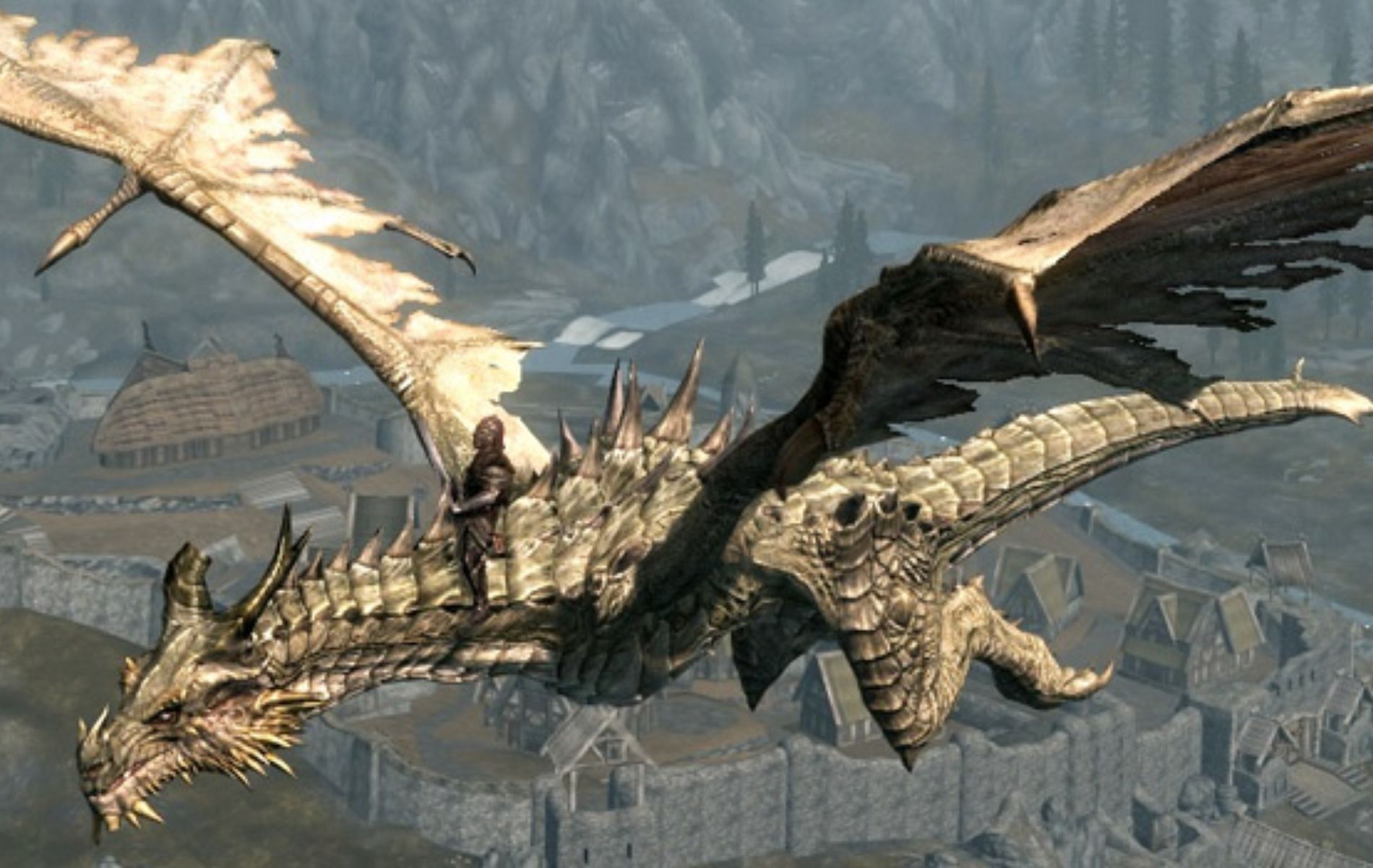 skyrim dragon