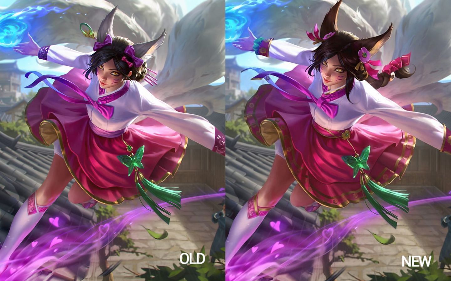 Dynasty Ahri&#039;s four ears problem is finally fixed (Image via Riot Games)