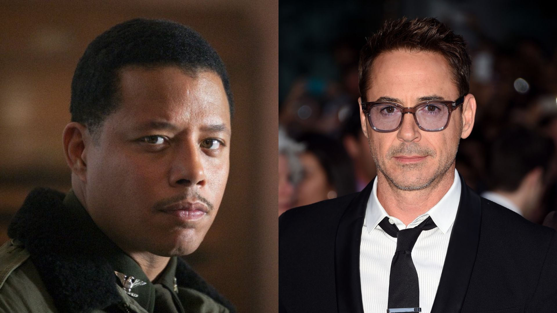 Terrence Howard and Robert Downey Jr. (Images via IMDb)