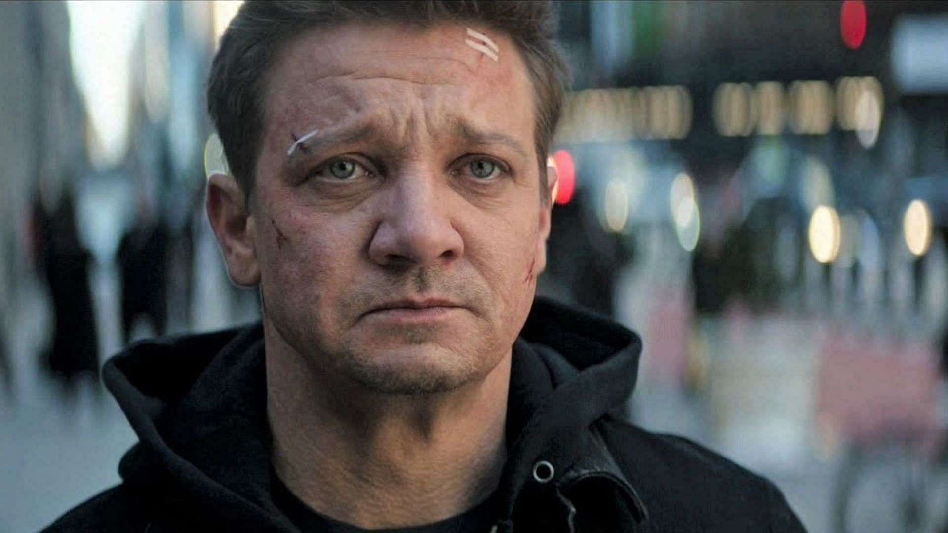 Jeremy Renner in Hawkeye (Image via Marvel)