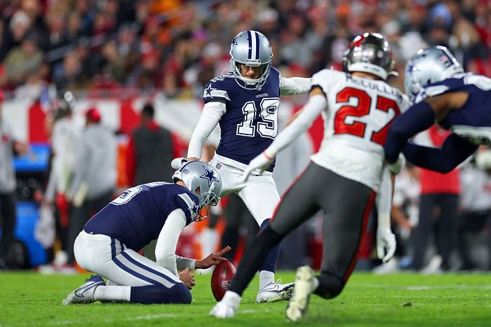 Cowboys kicker Brett Maher misses record four PATs in Dallas wild-card win