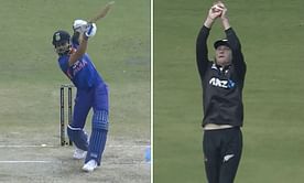 [WATCH] Virat Kohli gets out cheaply after getting a start in 3rd ODI vs New Zealand