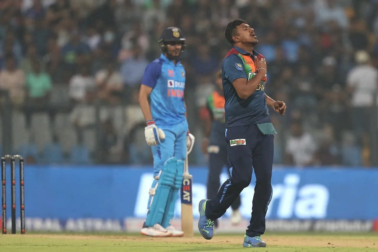 Gill was dismissed for just seven runs in his T20I debut 
