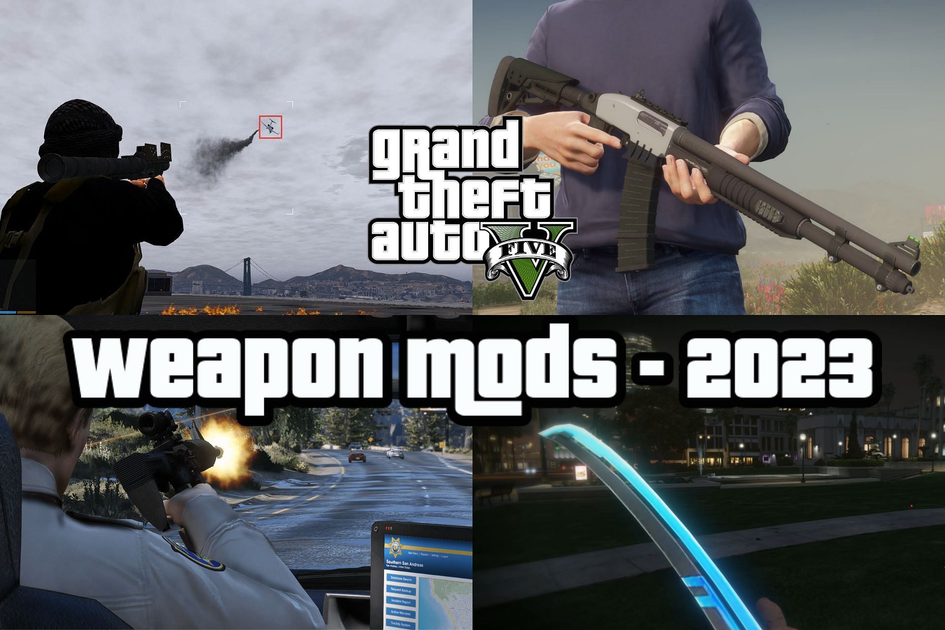 Top five GTA 5 weapons to try in 2023 (Image via Sportskeeda)