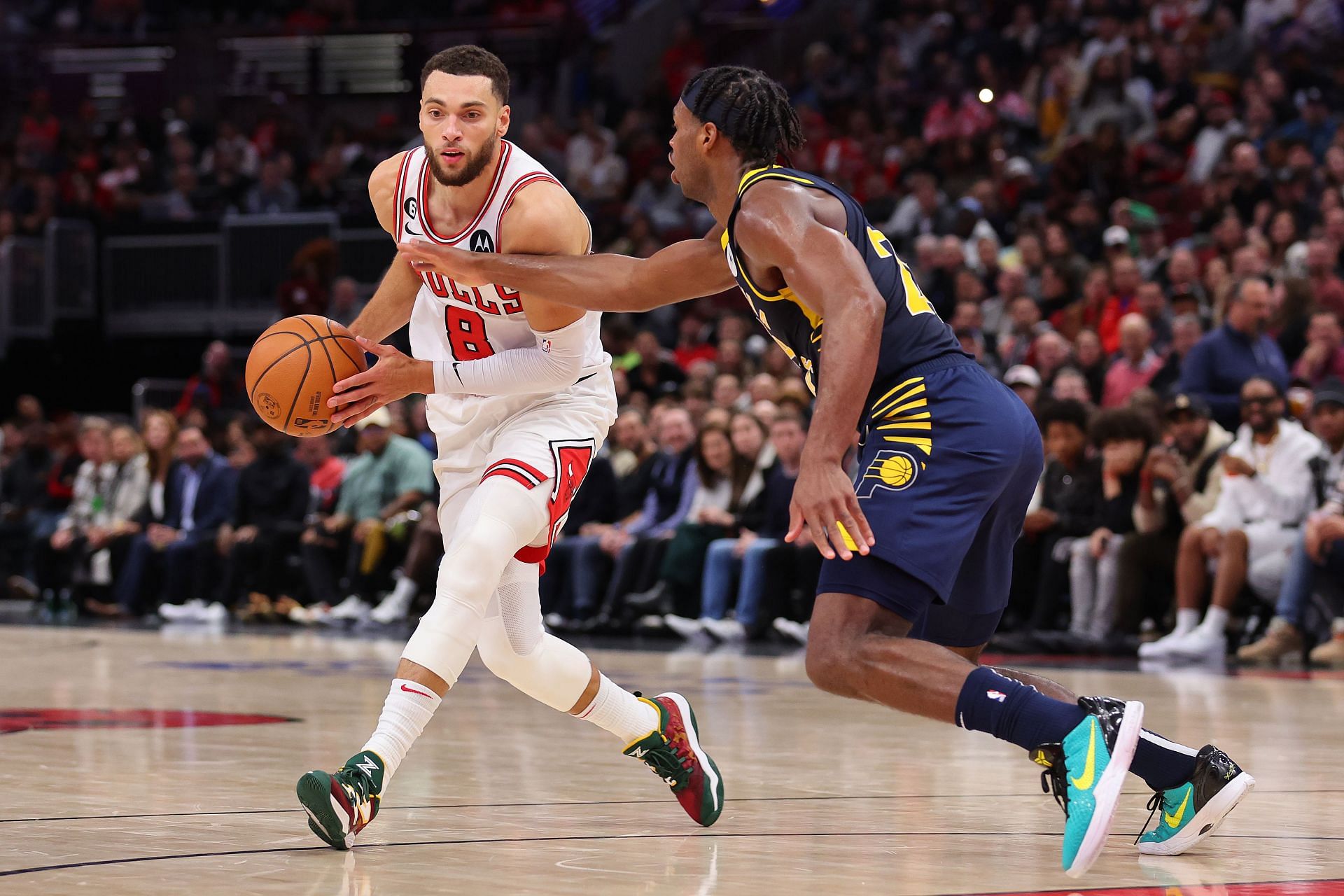 Despite Zach LaVine's 42 points, the Chicago Bulls suffer another blow to  their play-in hopes with a 125-122 loss to the Indiana Pacers, National  Sports