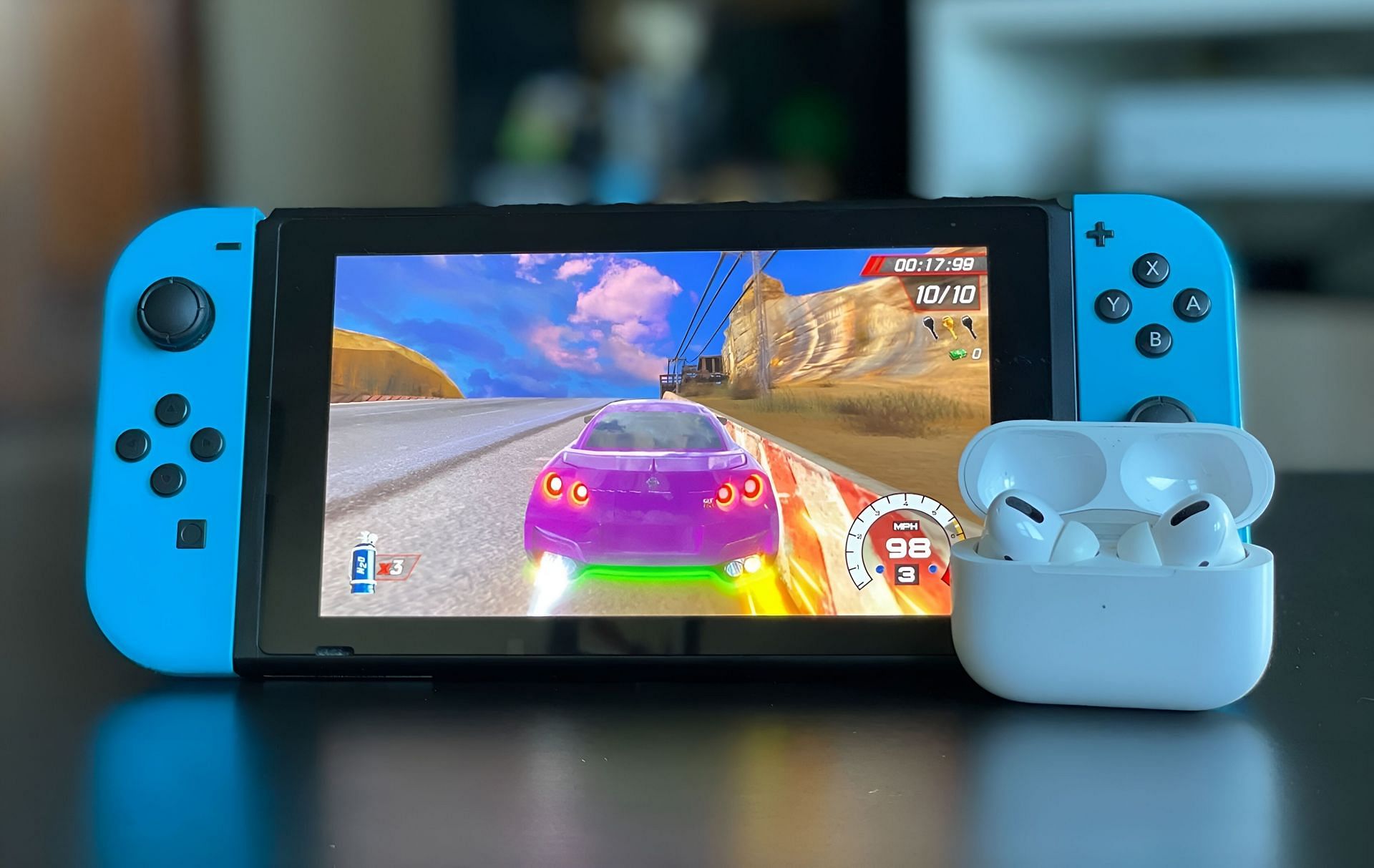Pairing Bluetooth headphones with Nintendo Switch (Image via Nintendo)