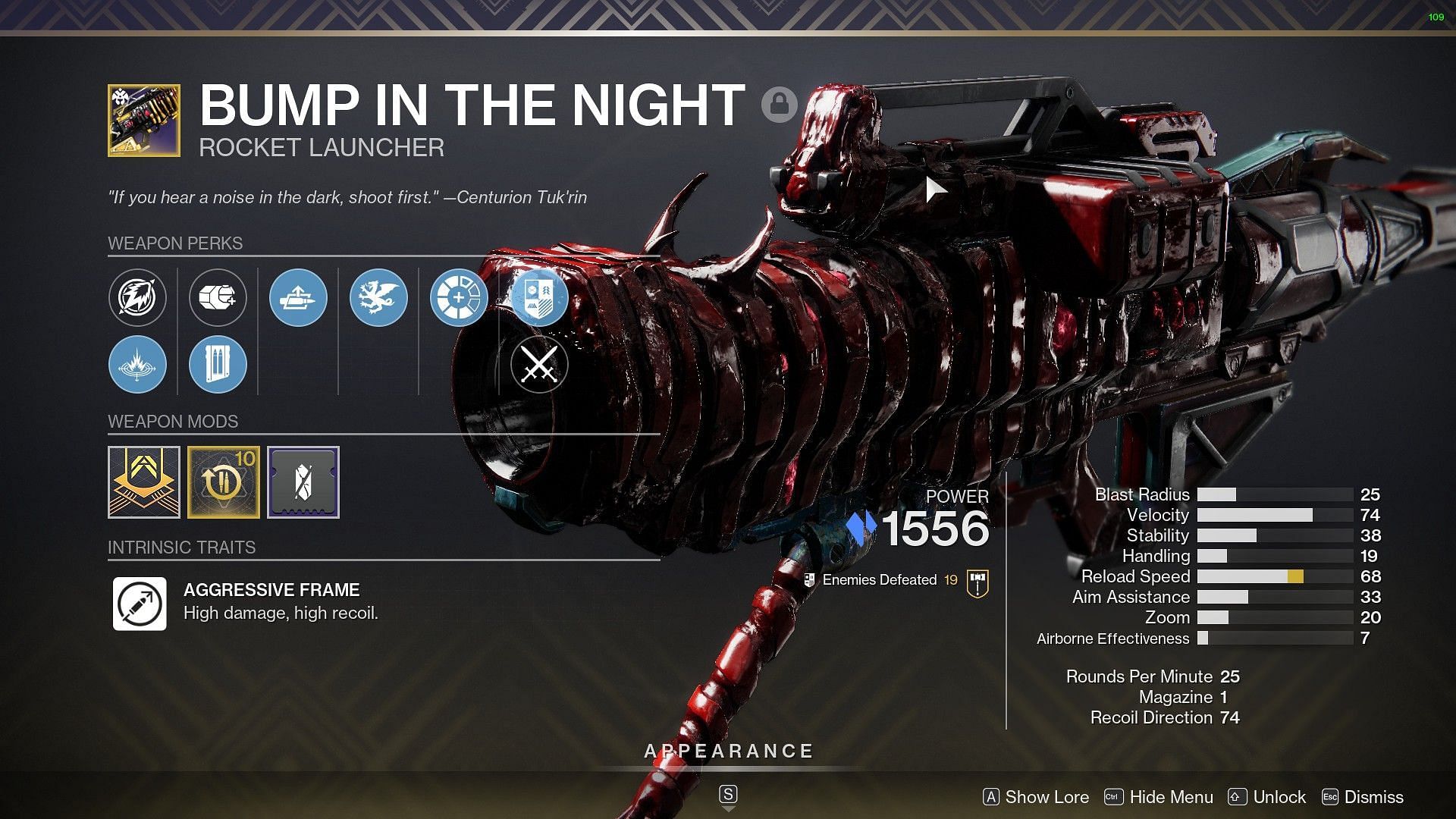 How to get Bump in the Night Rocket Launcher in Destiny 2