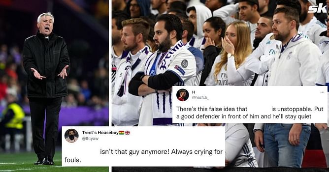 “Always crying for fouls” – Fans feel Real Madrid superstar ‘isn’t that guy anymore’ after struggling in defeat to Villarreal