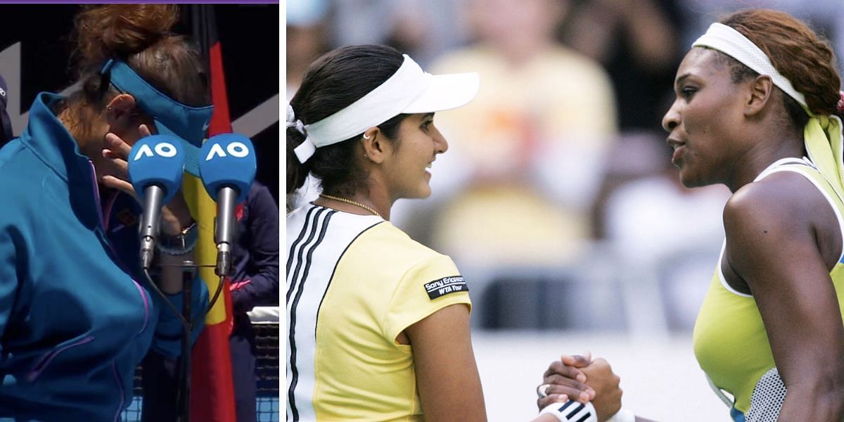 Sania Mirza was teary eyed in her runner-up speech at the Australian Open as she is set to retire from tennis next month.