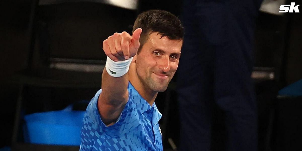 Novak Djokovic enters 10th Australian Open final