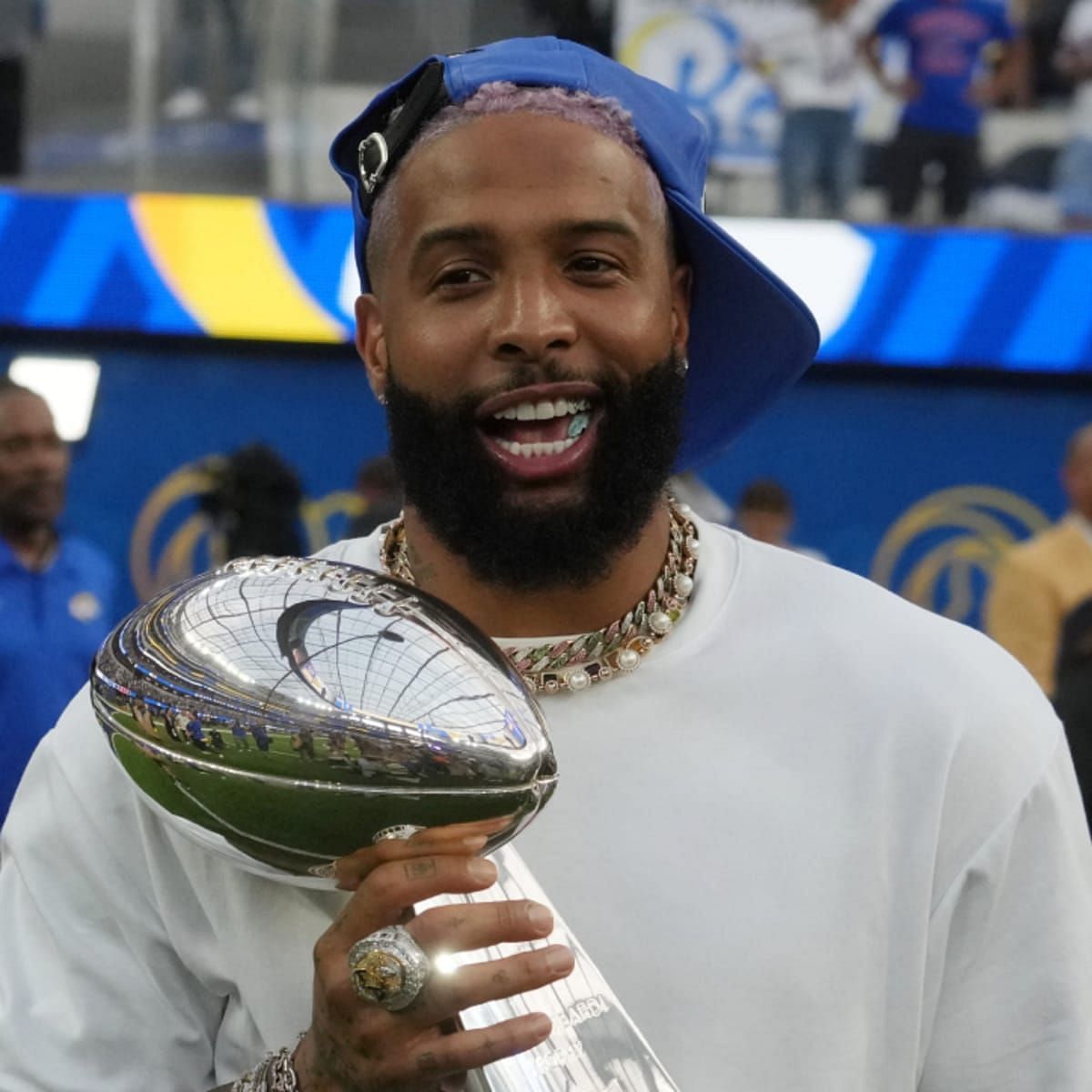 Odell Beckham Jr. helped the Rams win the Super Bowl in 2022