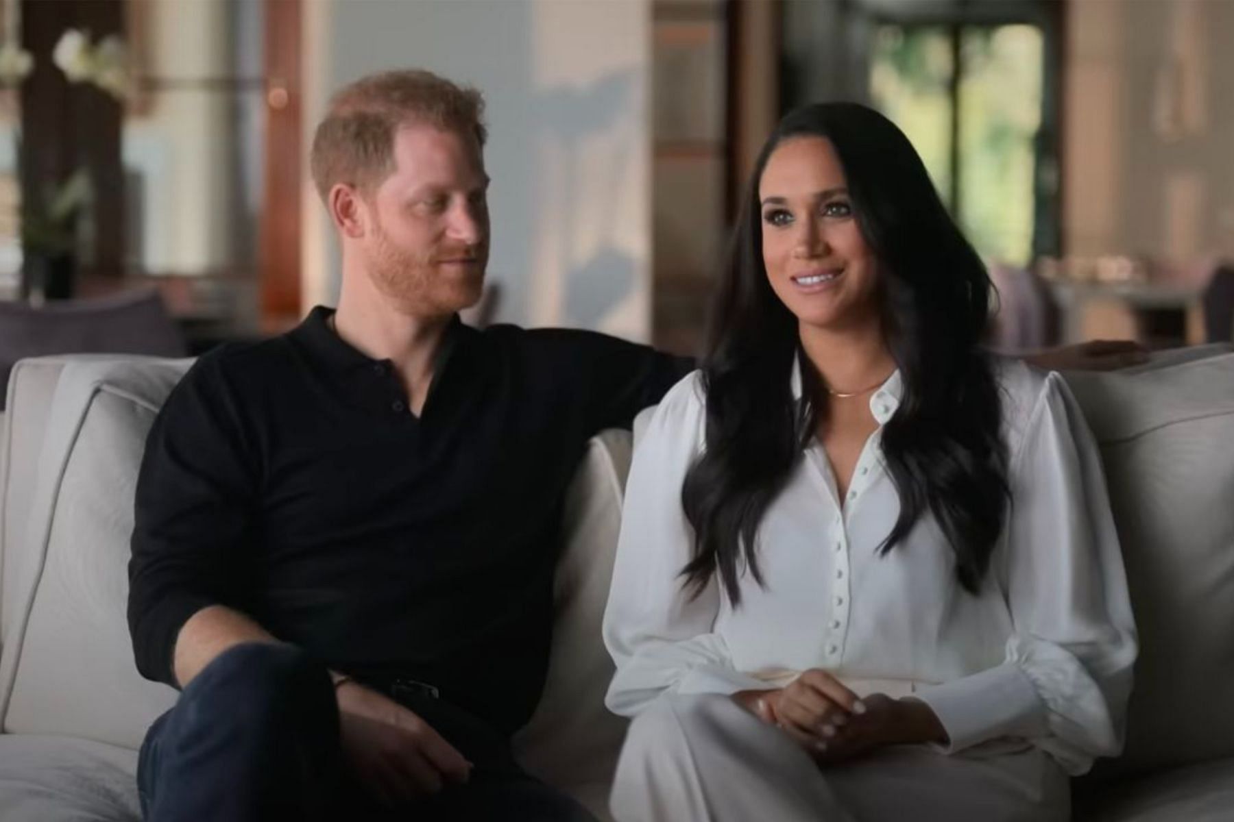 Prince Harry and Meghan Markle (Image via Netflix)