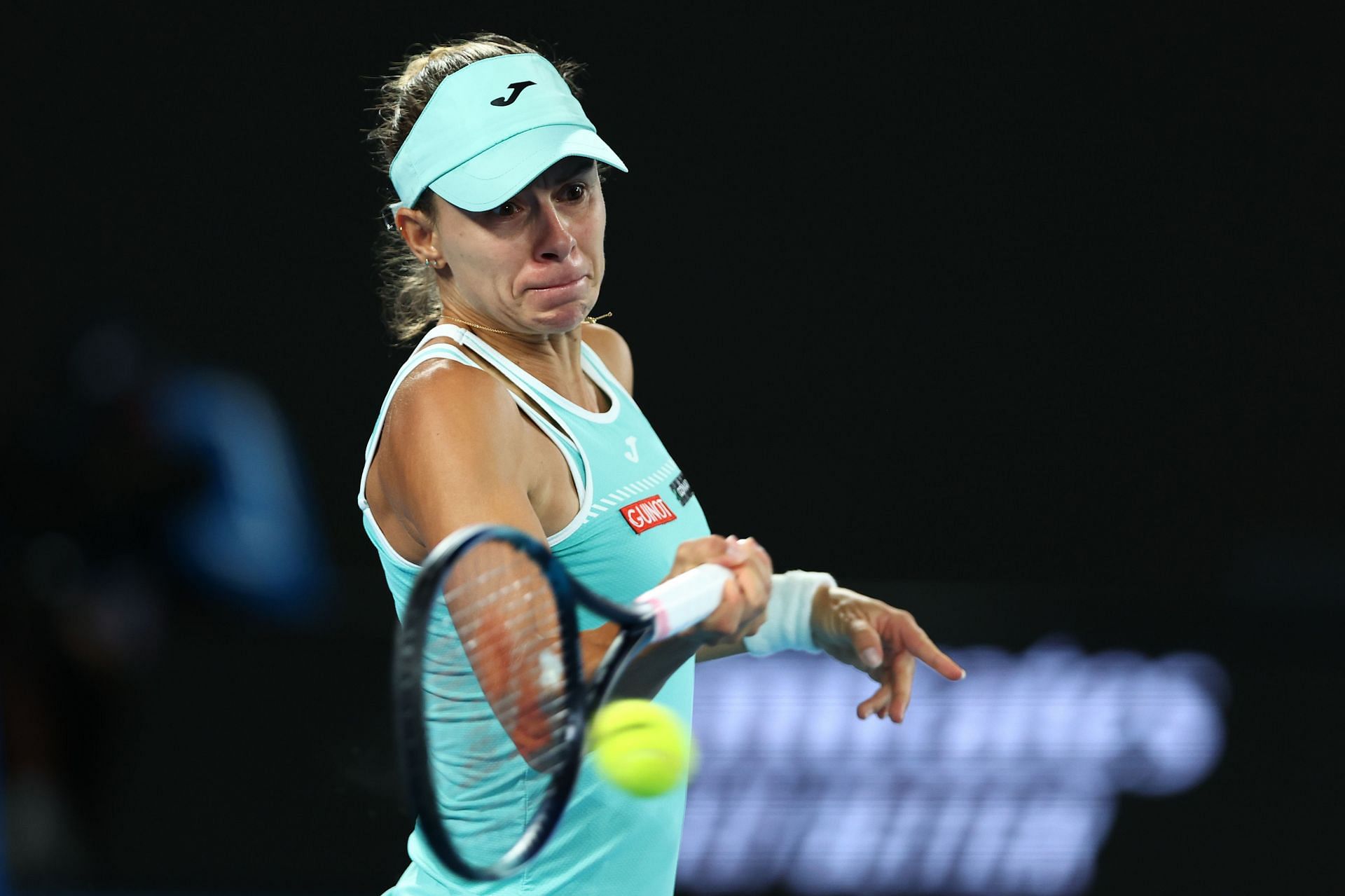 Magda Linette at the 2023 Australian Open - Day 11
