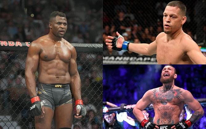 Francis Ngannou and 4 other fighters the UFC clashed with