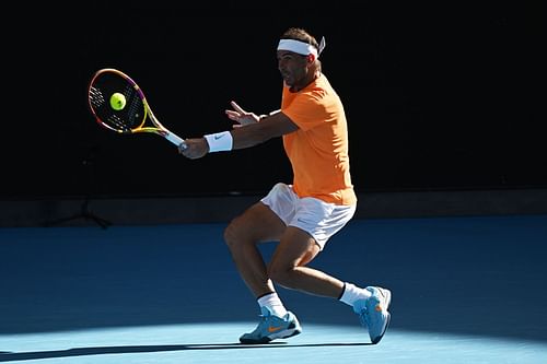 Rafael Nadal at the 2023 Australian Open.