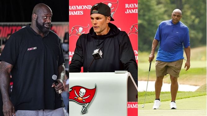 Tom Brady reveals his love and admiration for Charles Barkley and Shaq
