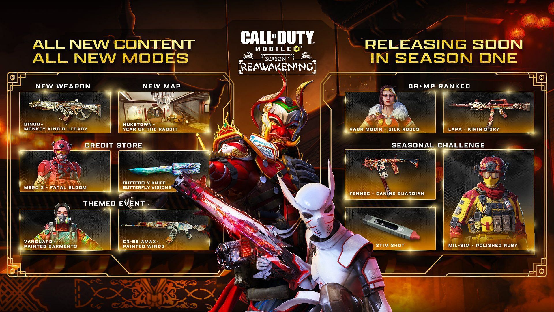 COD Mobile Season 1 introduces several new modes and content (image via Activision)