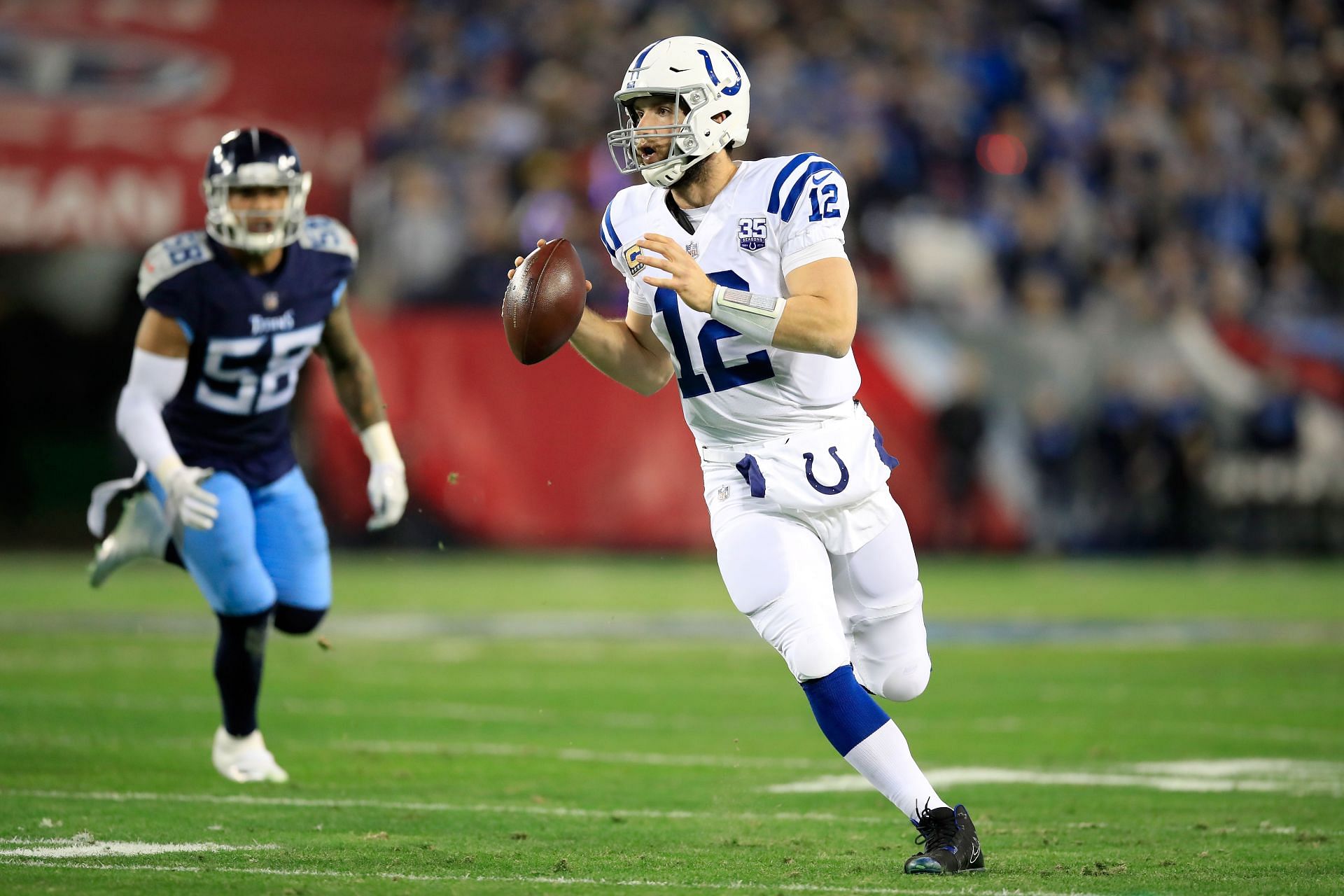 Former Indianapolis Colts star Andrew Luck