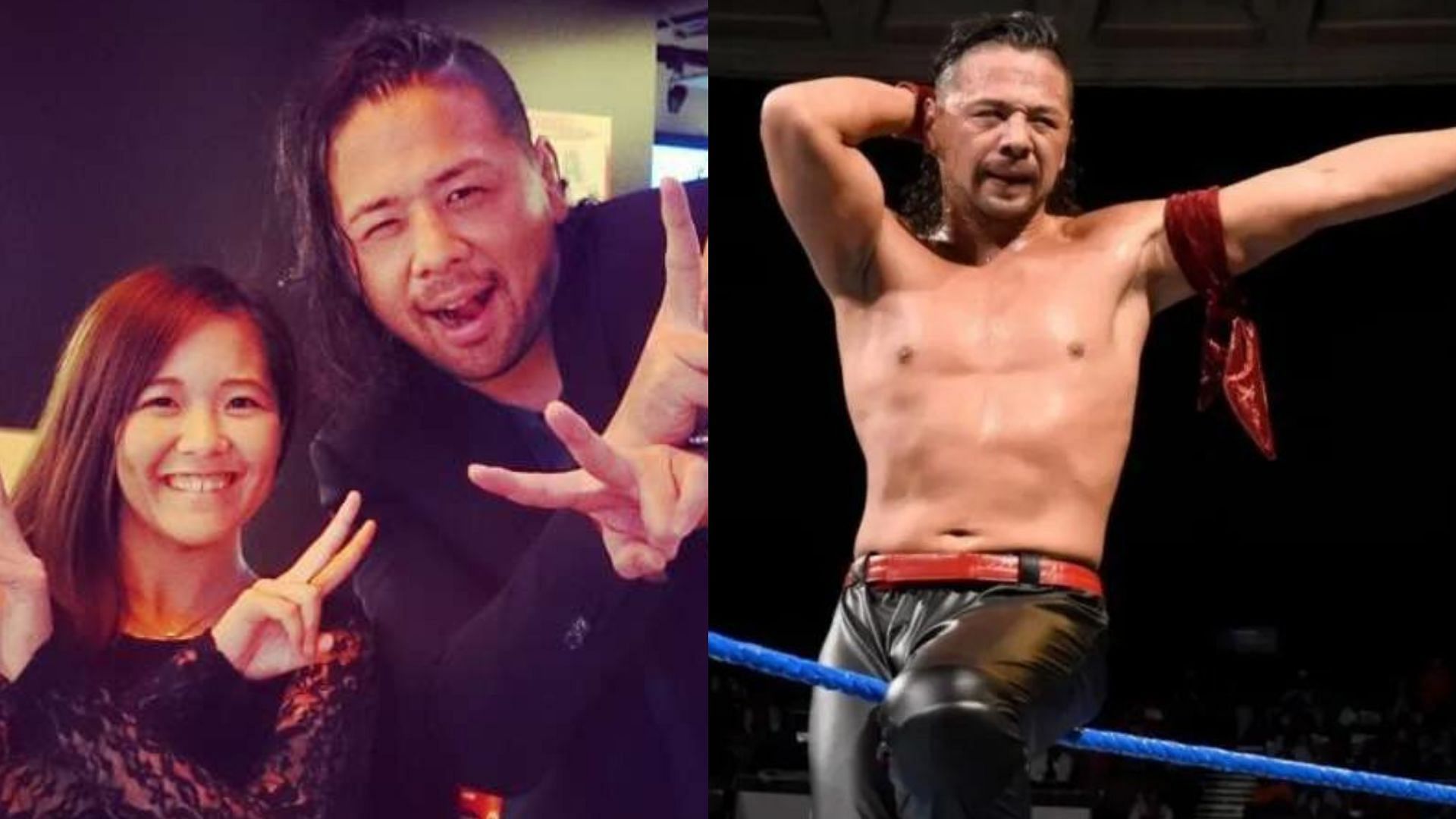 Who is WWE Superstar Shinsuke Nakamura married to?